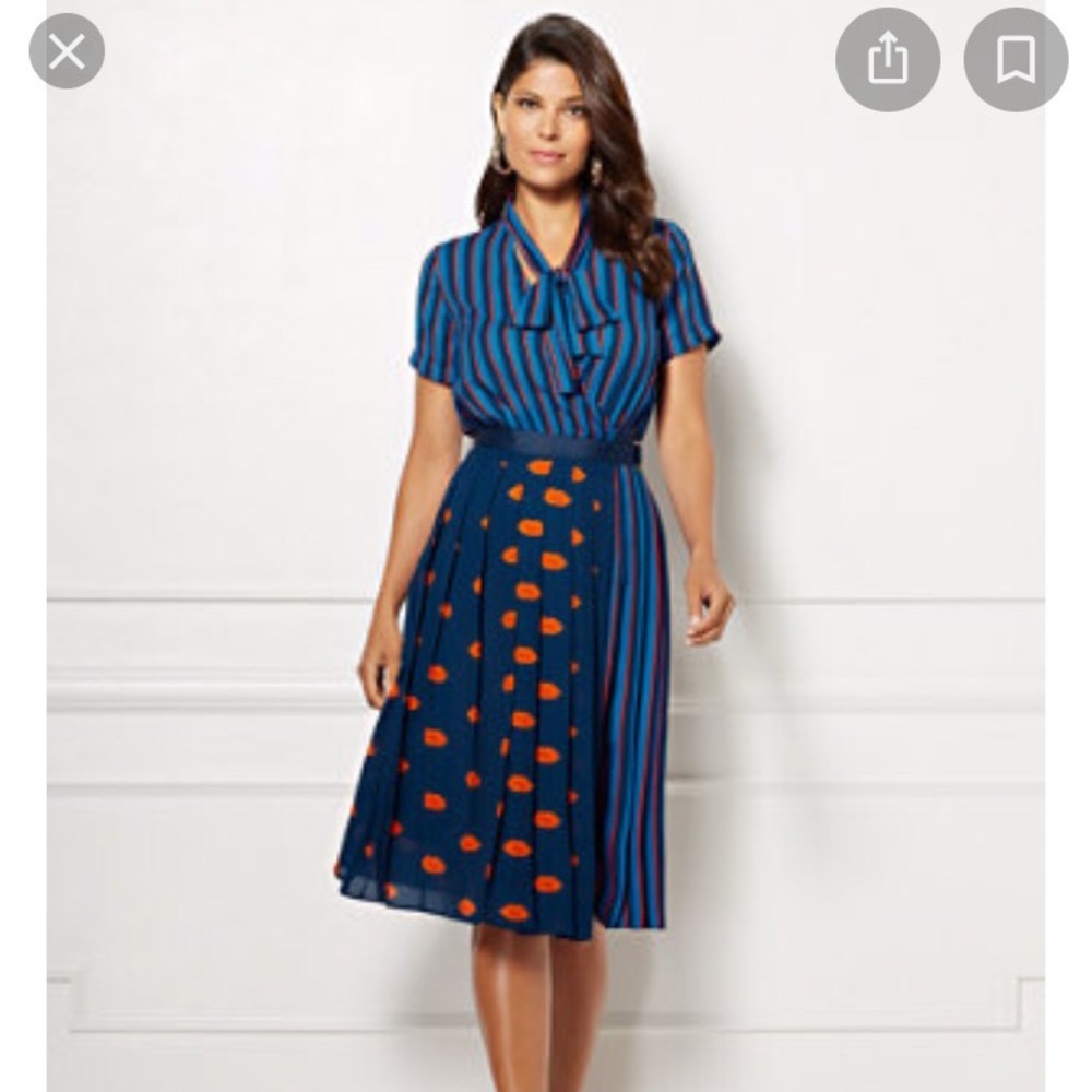Eva Mendez wrap dress